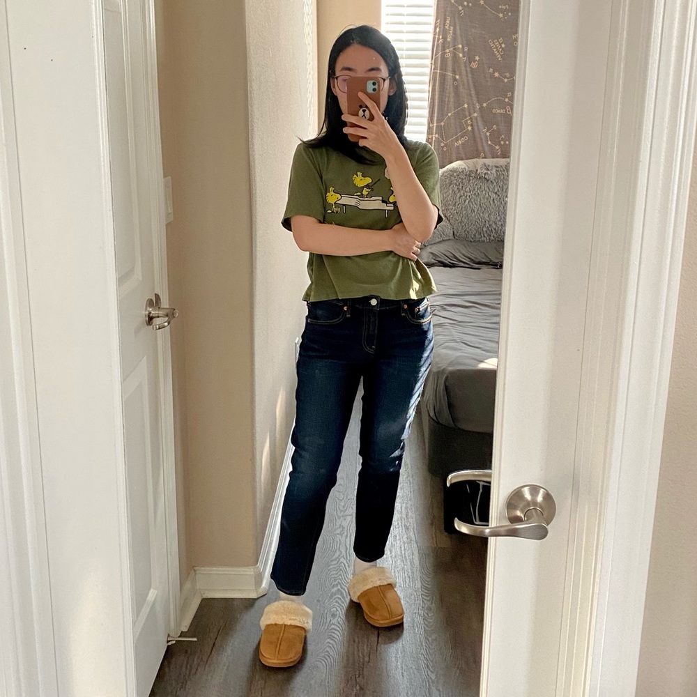 NWOT GAP best girlfriend jeans, size 27